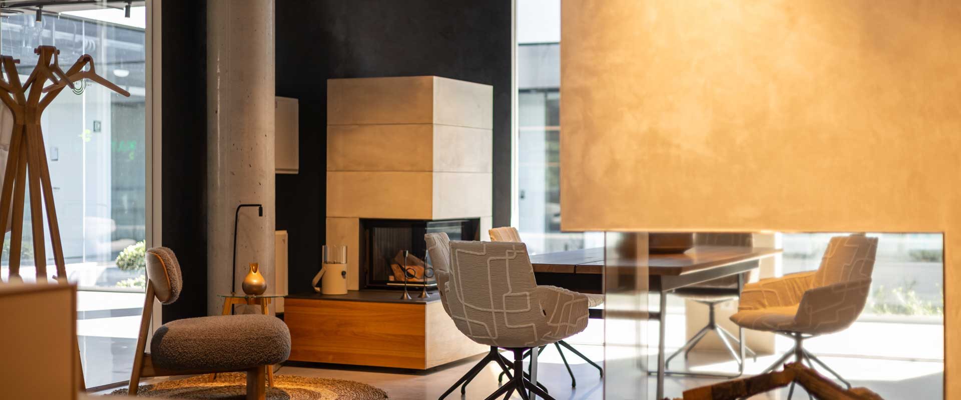 Kamine auf Mallorca – DUIS® Store im The Circle, Santa Ponsa. Qualitätskamine aus Deutschland für Mallorca